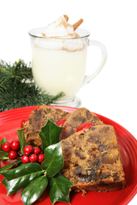 Eggnog With Cherry Eggnog With Cherry picture